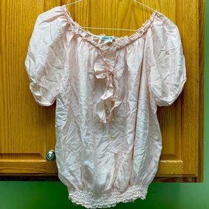 Eduardo Blanco silk top sz M